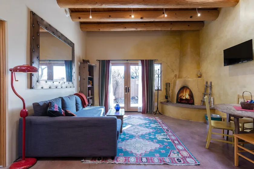 Sunny Adobe Casita With Fireplace 1.2mi/Plaza - Image 1