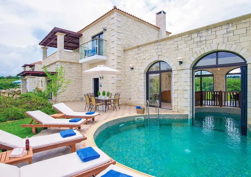 Villas Platanias - 4 bedroom villa with a heated pool - Image 1