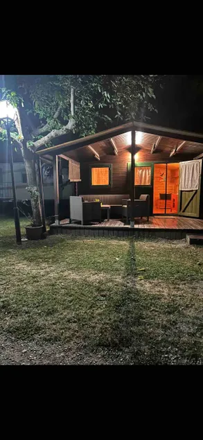 Wooden Bungalow with Caravan (KG-000141) - Image 1