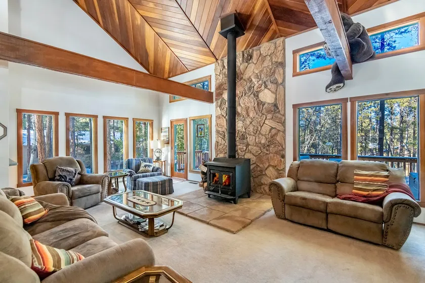 Spacious Angel Fire Cabin Near Skiing, Hiking, and Fishing - Image 1