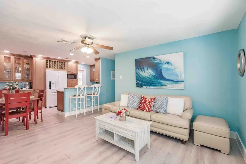 Golf Cart to Beach! Charming Home w/ Patio - Image 1