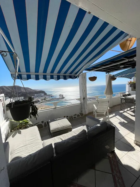 Skyline view house puerto rico canarie islands - Image 1