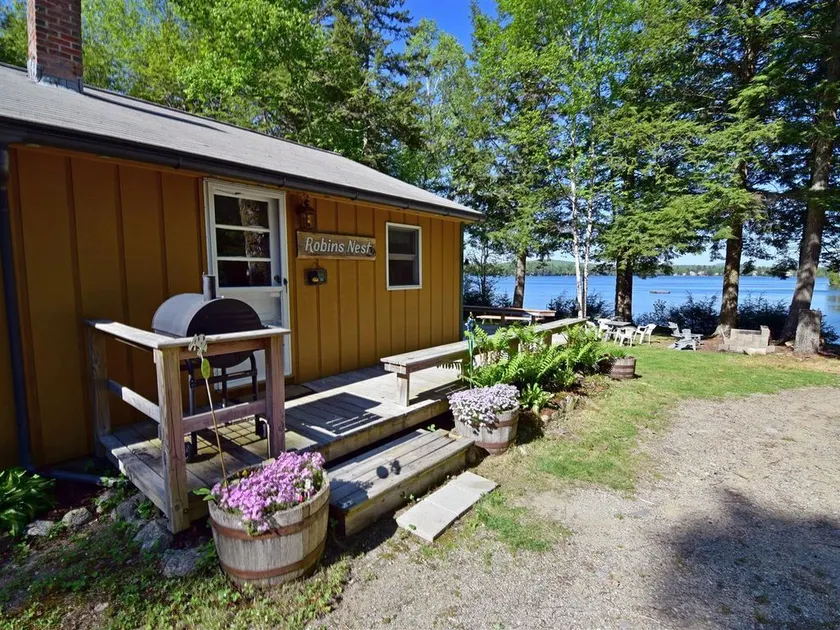 Privat Cottage med dock, kajakker, swing sæt, nær Acadia NP på Georges Pond - Image 1