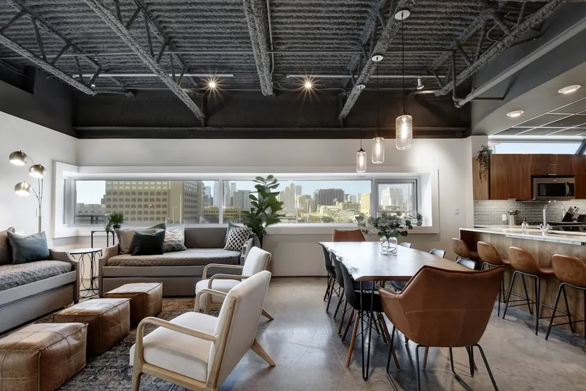 Bright + Stylish Downtown Loft | East 6th Street - Image 1