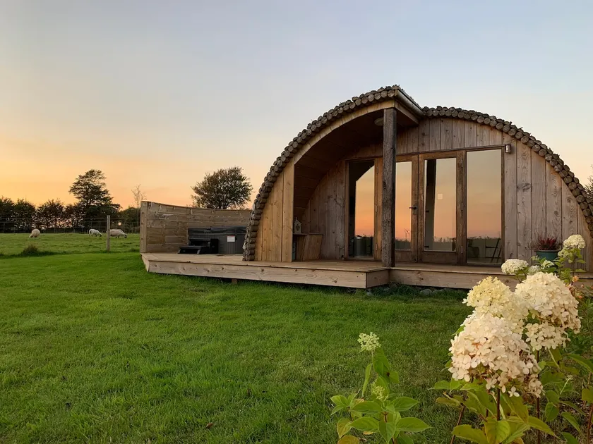 Dartmoor View Luxury Log Cabin with Hot Tub - Image 1