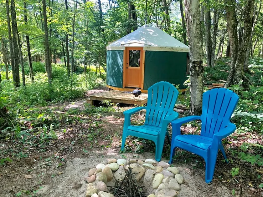 Yurt at AuTrain Lake! Glamping Pictured Rocks! - Image 1