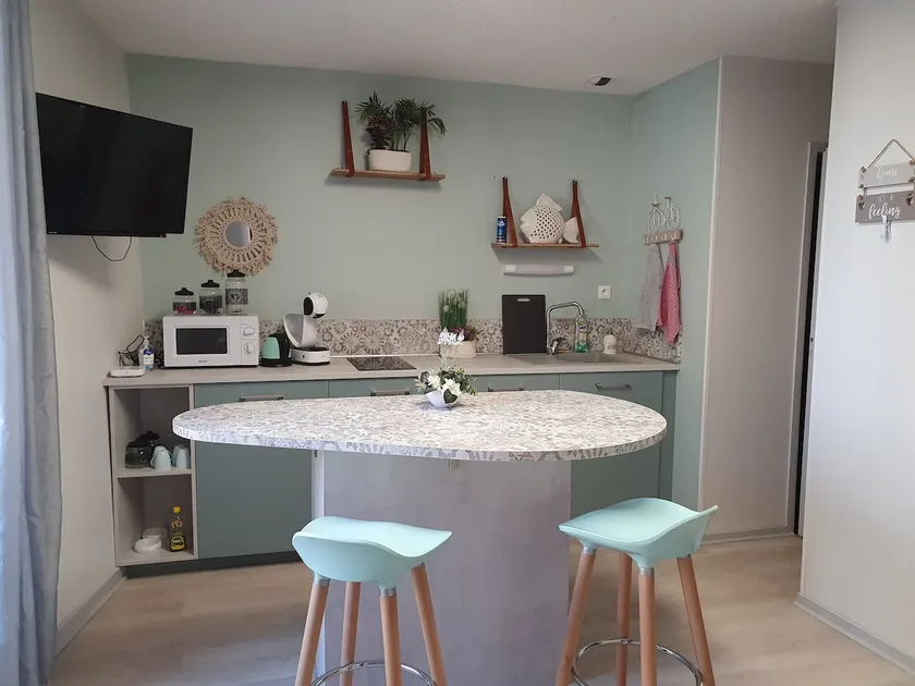 Cozy apartment for 2, Macon Center, Self Check-in - Image 1
