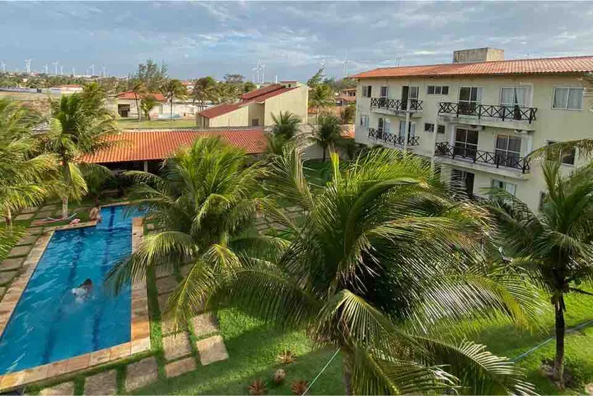 Apart. com vista p o mar, piscina,deck,playground. - Image 1