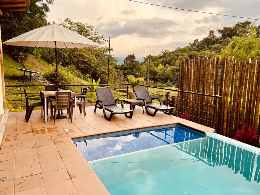 Among trees, Ecolodge house, private pool, Wi-Fi - Image 1