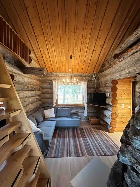 Nature surrounded logcabin, view, sauna, wifi - Image 1