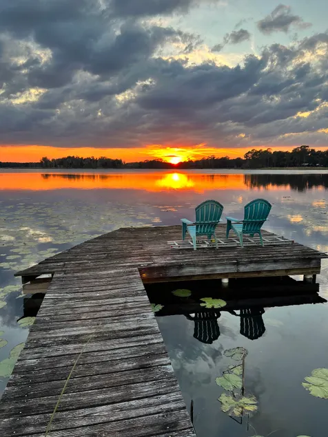 Lakefront Cottage • Private Dock + Bikes + Kayaks - Image 1