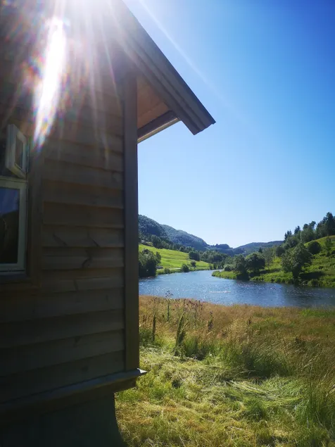 Steinheim cabin rental, by the river in Norwegian nature - Image 1