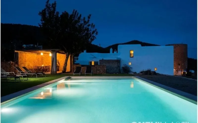 Cas Orvais San Jordi, with a pool and garden. - Image 1