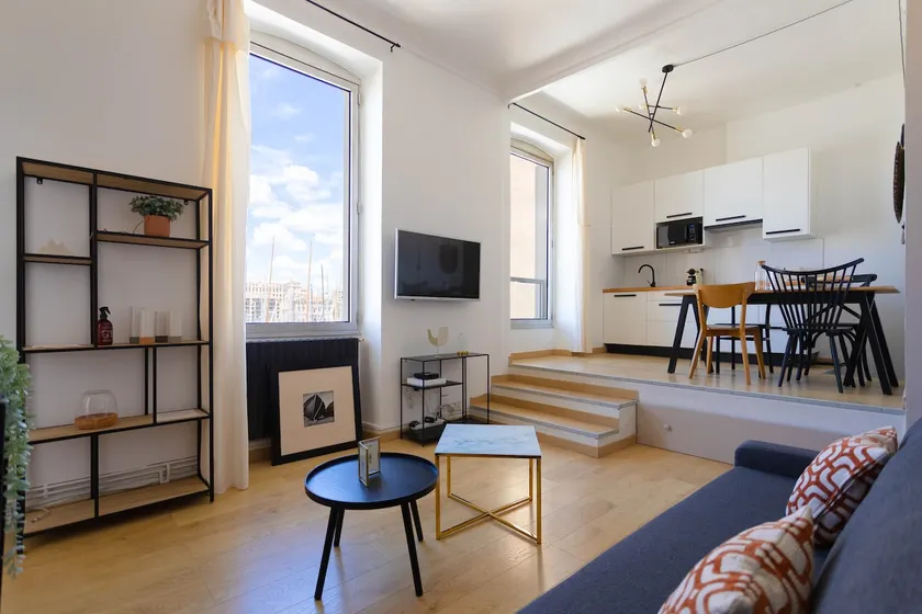 Le Rive Neuve Standing Vieux-Port - Appartement 1 chambre 4 pers Vue Mer Clim - Image 1