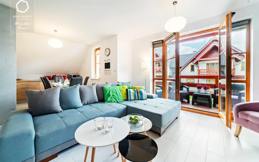 Oliwka apartment with balcony and fireplace - Image 1