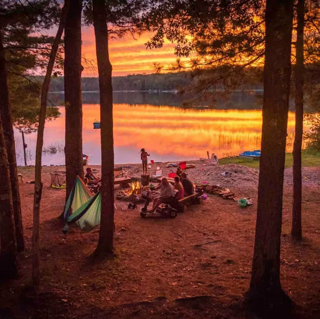 Two Lakes Lodge - Large Cozy Cabin on 2 Lakes with Private Beach and 10 acres! - Image 1