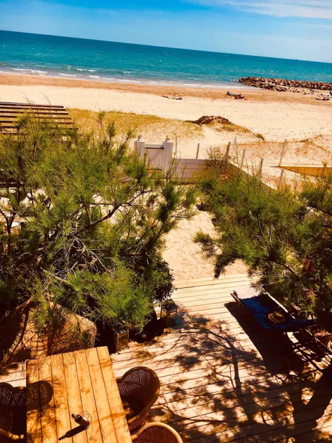 Mas Andalous l'Exception, private beach, 1st row - Image 1