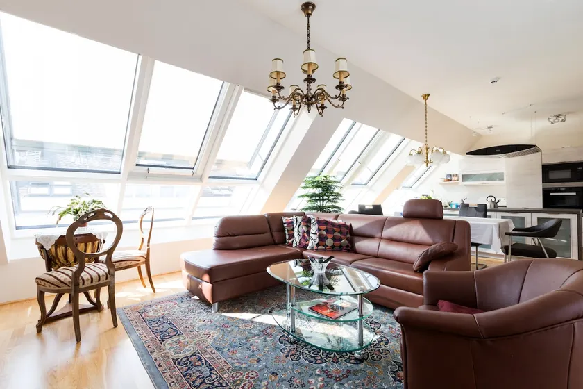 Großes Penthouse #12 mit Terrasse und Aussicht - Image 1
