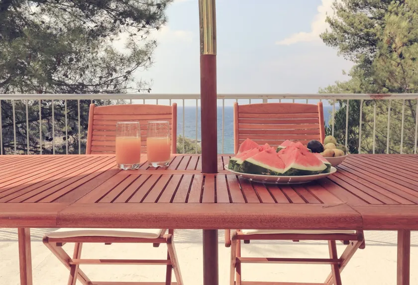 Beach House Sarbun- Private Terrace & Sea View - Image 1