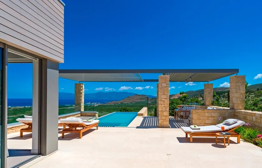 Stunning one bedroom villa in kissamos - Image 1