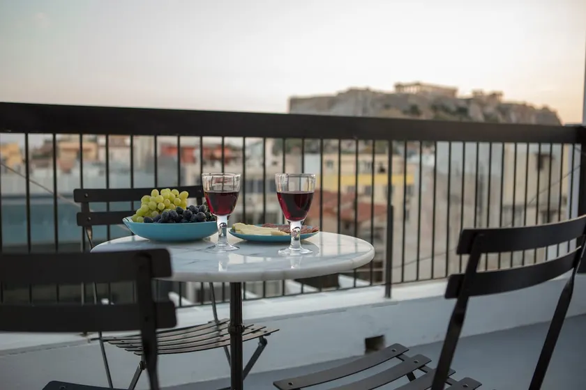 Athens Urban Surfer's Acropolis view maisonette - Image 1