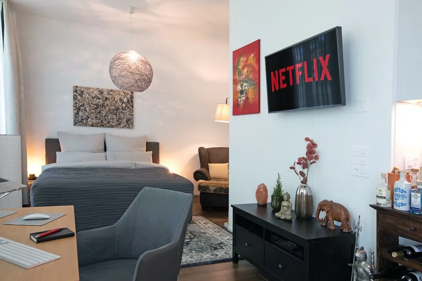 Luxury Condo + Netflix! 4Min Rhein, Fair, Novartis - Image 1