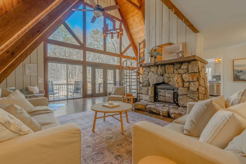 Quiet A-frame cabin w/pool ~ perfect for families! - Image 1