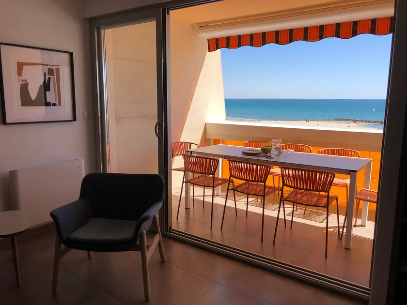 Appart remis à  neuf T3 75 m² 2 ch- Vue 180° FACE MER et au cœur de Palavas - Image 1