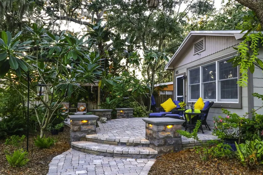 Encantador bungalow transitable en el centro, 'The Blue Heron' - Image 1