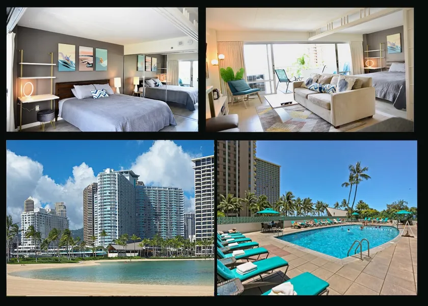 Steps to Waikiki Beach, Swimming Pool Free Parking - Image 1