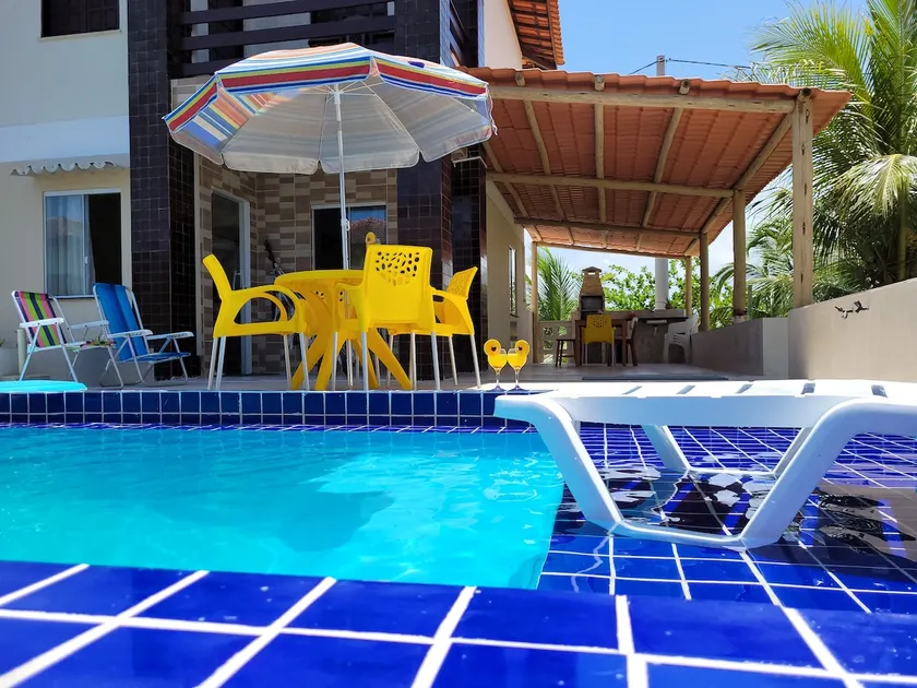 Chalet with swimming pool, right on the sand in Jacuípe - Image 1