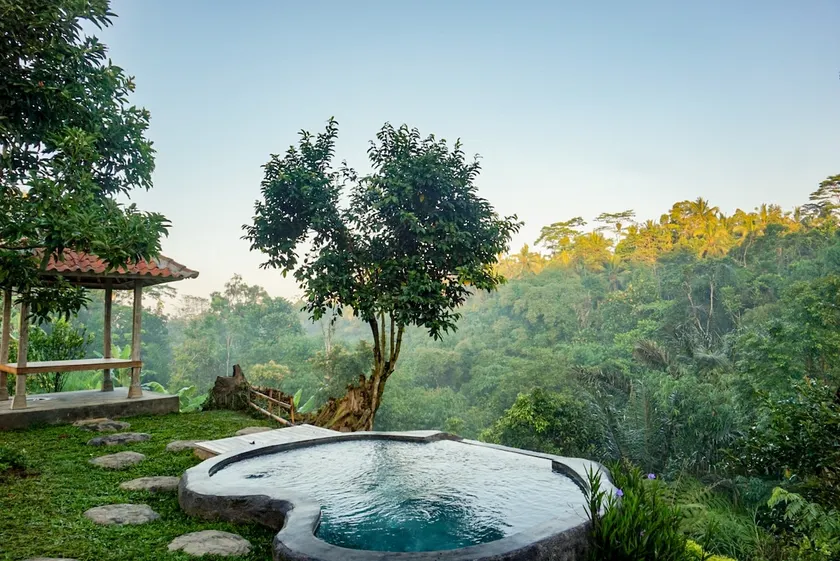 Tranquil cottage 1 BR private pool valley view - Image 1