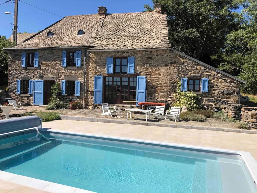 Beautiful cottage with pool and panoramic views - Image 1