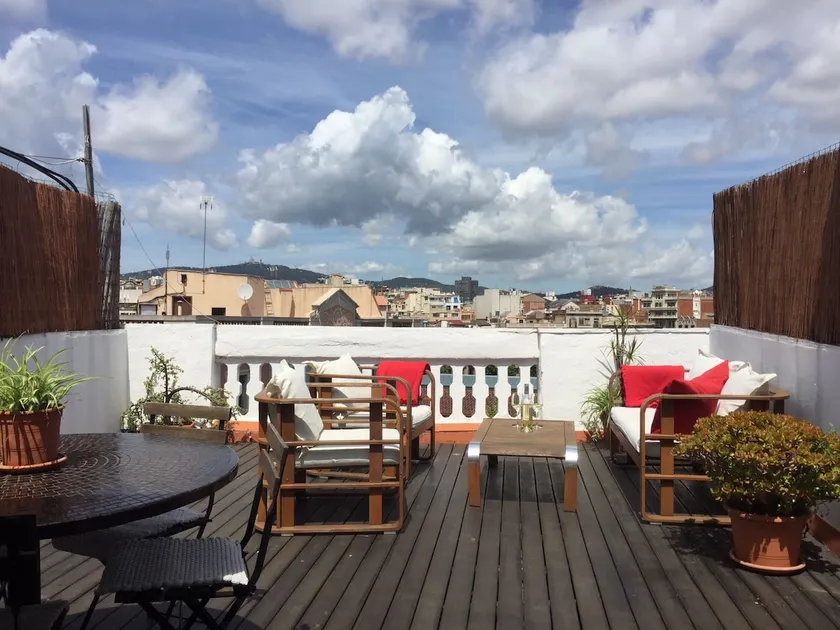 Beatiful Terrace in Bcn center HUTB-OO1094 - Image 1