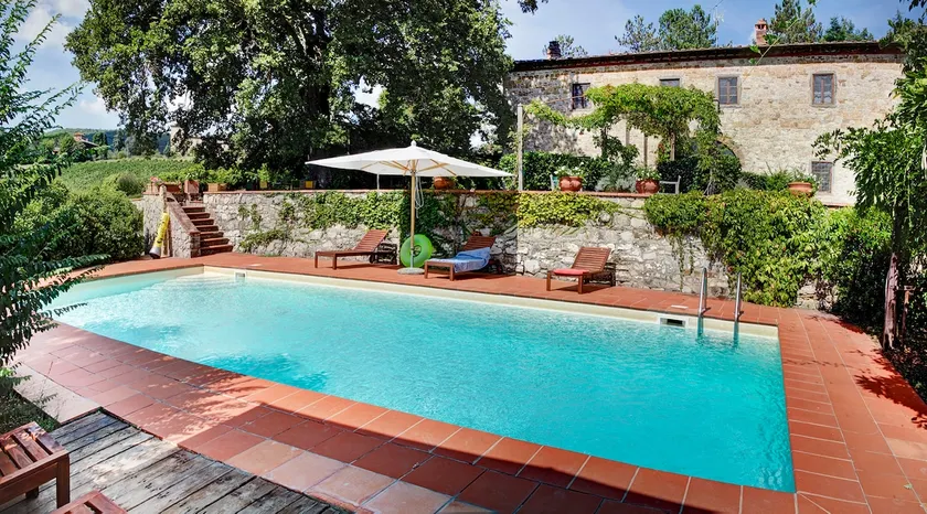 Beautiful Stone Farmhouse With Private Pool In The Heart Of The Chianti Region - Image 1