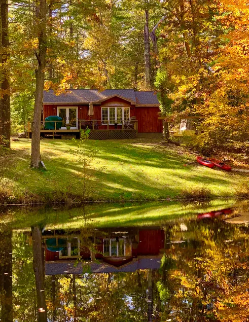 Come to the woods and snuggle in front of the fire - Image 1