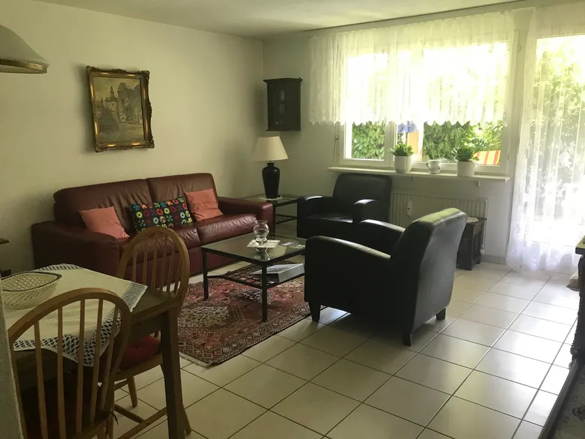 Kurhauspark Ferienwohnungen Great 2-room apartment with garden seating - Image 1