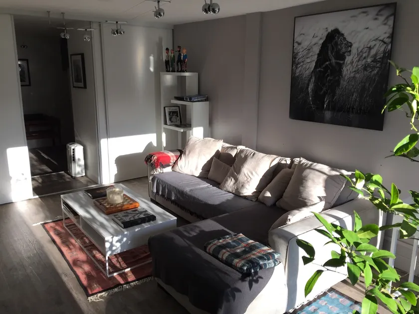 Quiet 60 m2 apartment + private garden in house - Image 1