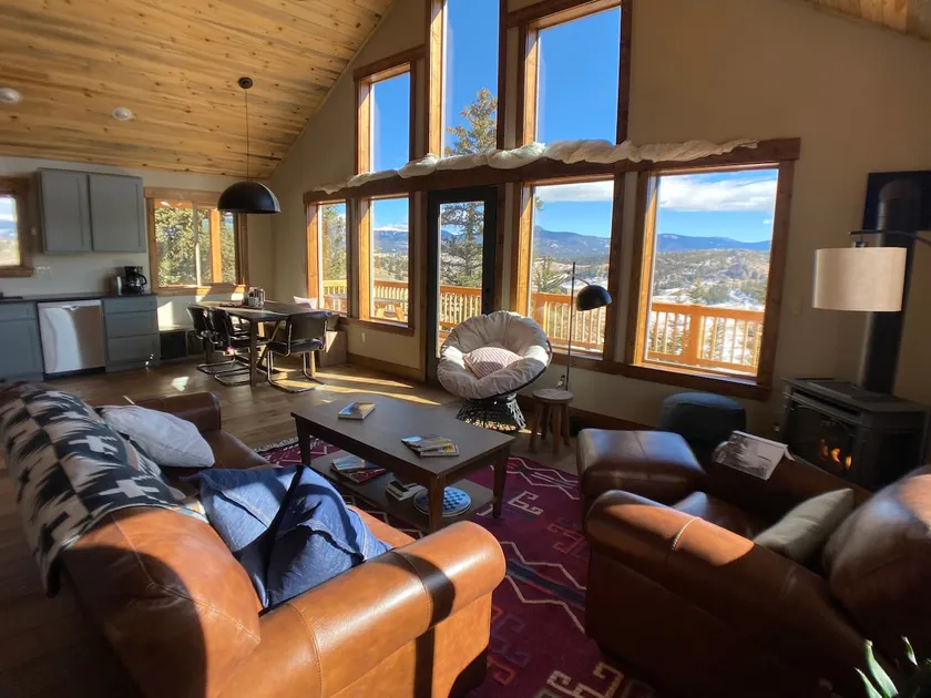 Secluded Modern Cabin On 10 Acres Tarryall Creek - Image 1