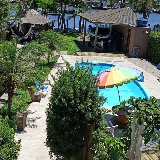 House with heated pool in Torres on the edge of the river - Image 1