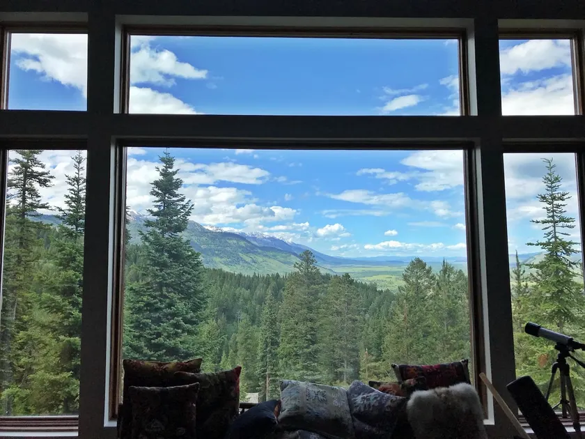 Jackson Hole Cabin med utrolig udsigt - Boblebad, sauna, privat, 8 sovepladser - Image 1