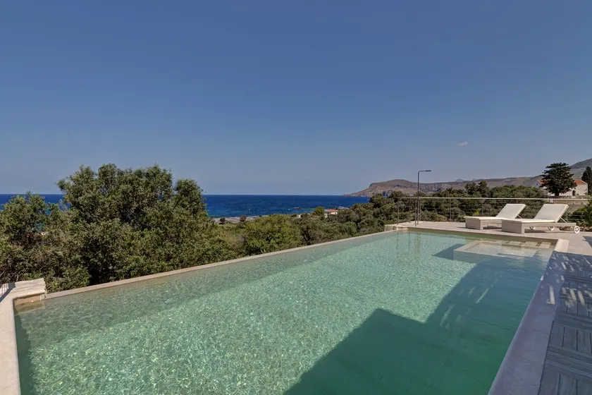Seaside Villa Sfinari – Steps from the Beach - Image 1