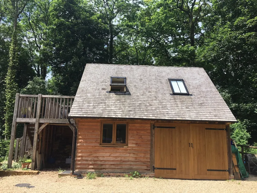 A Cosy Cotswold Woodland Cabin - Image 1