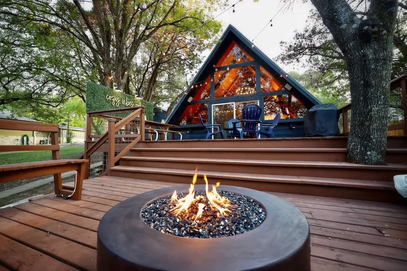 Cozy A-Frame Cabin - Image 1