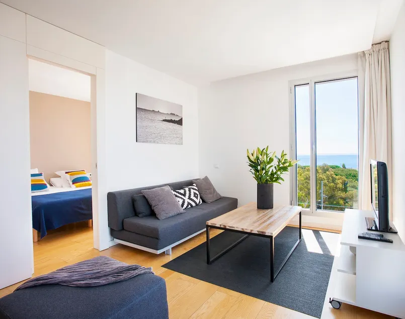 Durlet Beach superb 1 bedroom apartment with sea view - Image 1