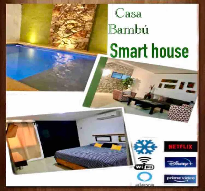 Nice and comfortable smart house with a pool. - Image 1