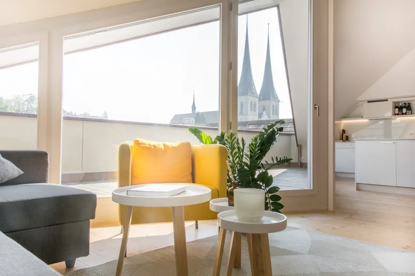 City Center Design Apartment with the Terrace - Image 1