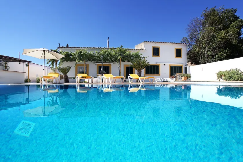 Sunny villa with a pool and garden - Image 1
