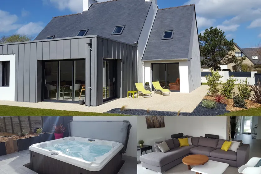 The Côté Sable house, SPA, 4*, beach 50 meters away - Image 1