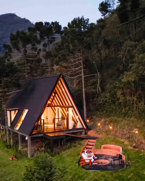 Quartz Chalet|@zehnhospedagens|Luxurious and Romantic - Image 1